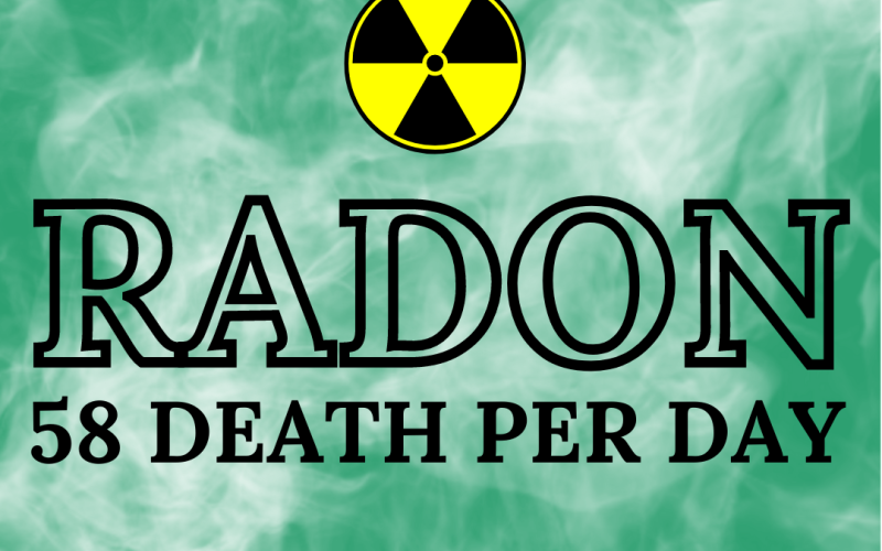 Radon, sono 1500 le vittime italiane che ogni anno vengono colpite.